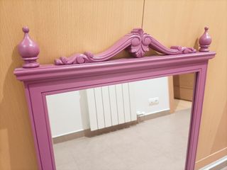 Espejo y armario decoración infantil niña