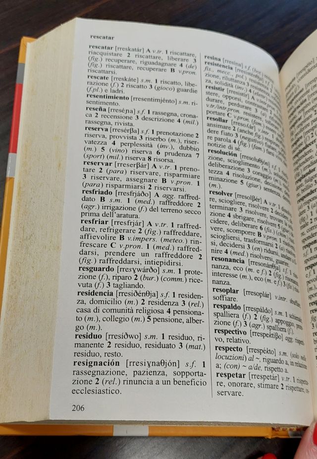 Dizionario spagnolo. Spagnolo-italiano, italiano-spagnolo