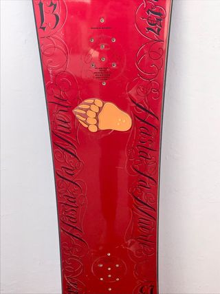 Burton Twin tabla snowboard rojo negro