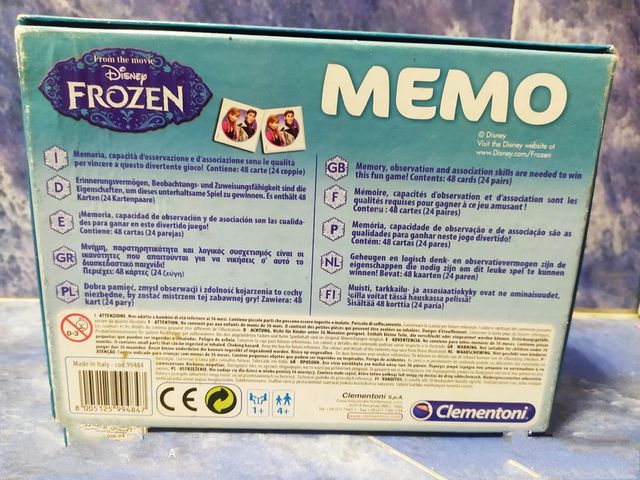 Memory Frozen Clementoni