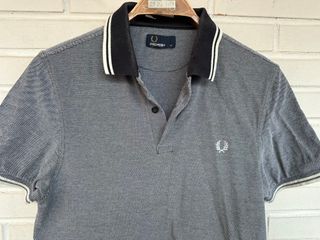 Polo manga corta gris FRED PERRY talla M