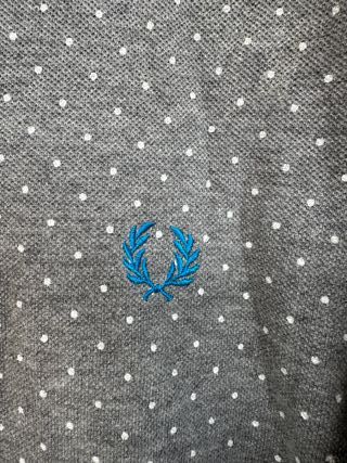 Polo manga corta gris FRED PERRY talla S
