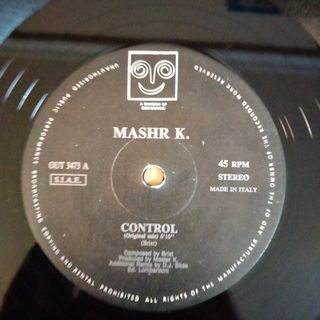 TECHNO 1992 importación Italia. Mashr.K Control