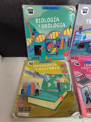 Libros 3 ESO Geniox