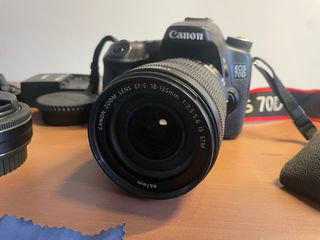 Canon EOS 70D + 18-135mm IS | 17K disparos | Wi-Fi