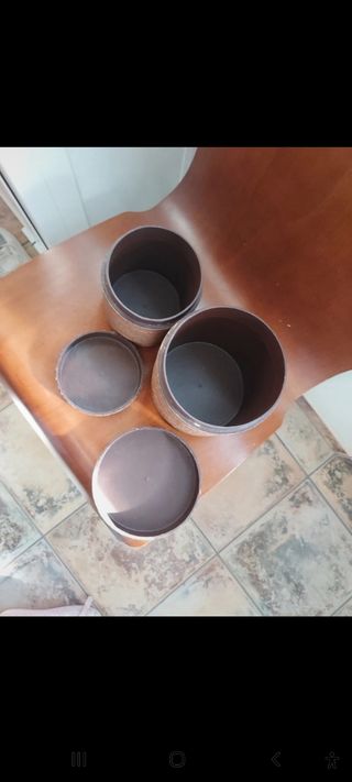 Lote cajas decorativas nácar
