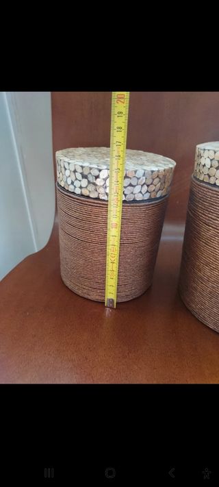 Lote cajas decorativas nácar