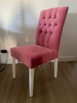 Silla con respaldo alto