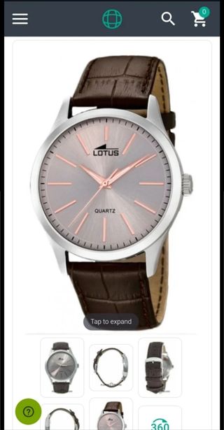 Reloj Lotus Minimalista 15961/7