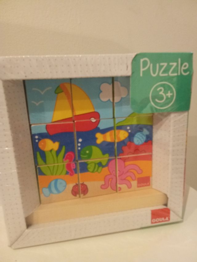 Juguete puzzle cubos