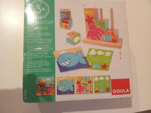 Juguete puzzle cubos