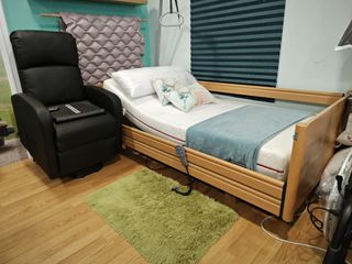 Cama electrica elevable