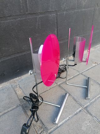 Pareja lamparas de diseño