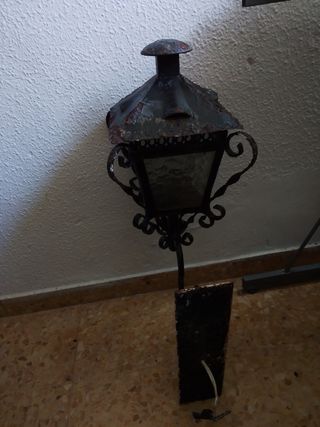 Farola de pared