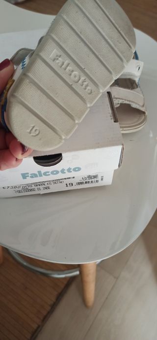 Scarpe Falcotto num 19 bianche