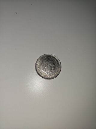 Moneda 25 pesetas franco 1957