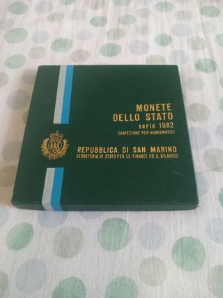 Monete per lo stato SanMarino 1982