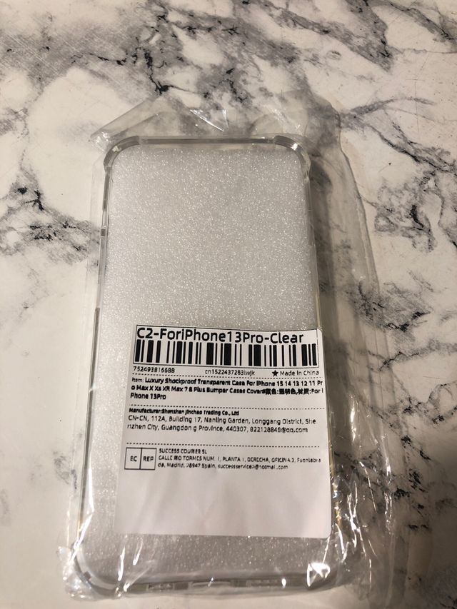 Funda transparente para ifhone 13 Pro