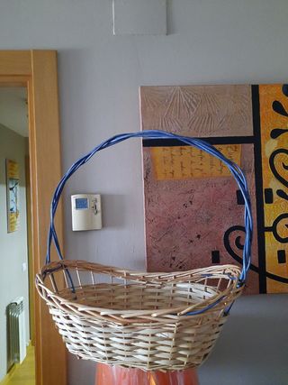 Cesta mimbre