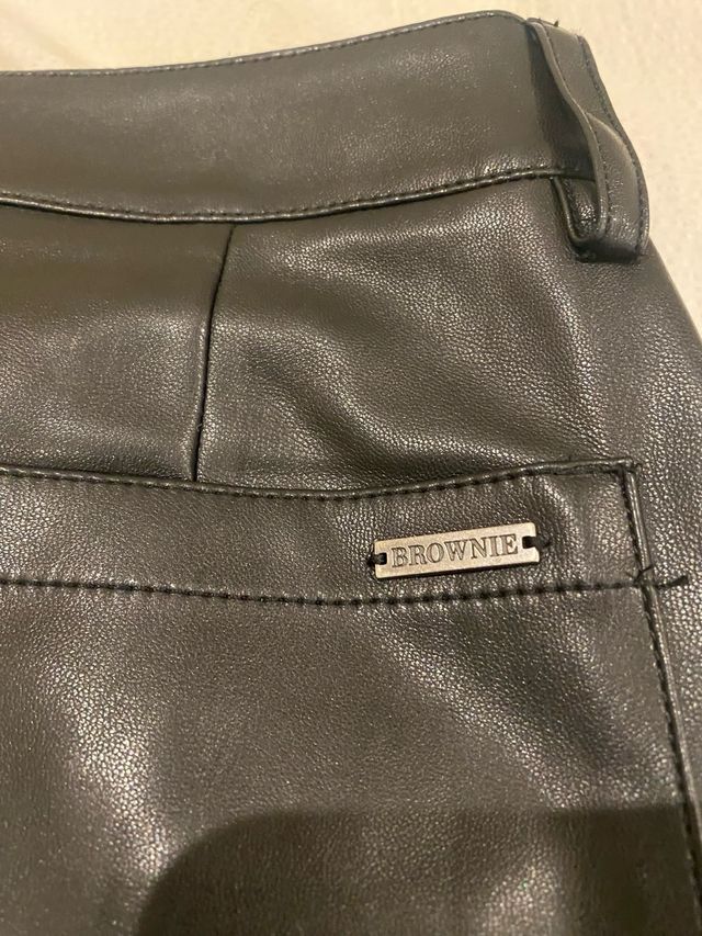 Pantalòn cuero Brownie