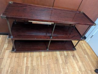 Mesa de camarera de madera de 3 niveles: ¡en buen