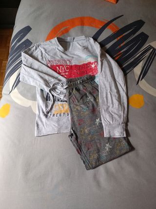 Pijama fino largo