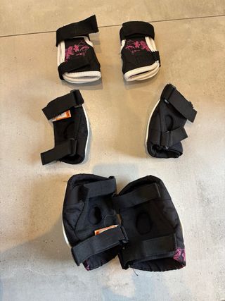 Set de rodilleras coderas y muñequeras