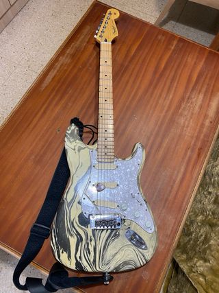 Stratocaster fender zebra