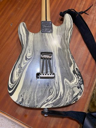 Stratocaster fender zebra