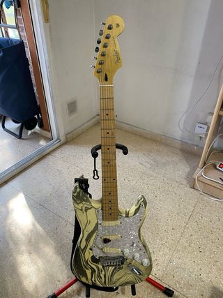 Stratocaster fender zebra