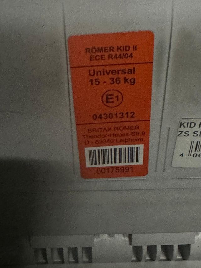 Seggiolino auto Gruppo 2-3. Da 15 kg a 36 kg