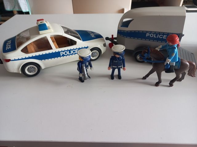 COCHE Y REMOLQUE PLAYMOBIL