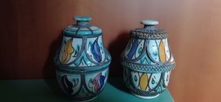 Vasi vintage in ceramica marocchina.