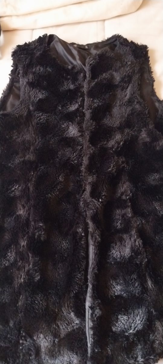 Chaleco de pelo mujer