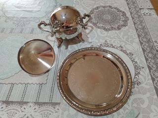 Zuccheriera vintage in silver