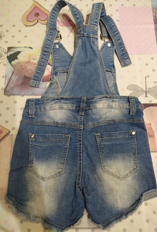 Salopette in Jeans - Bambina 7 Anni