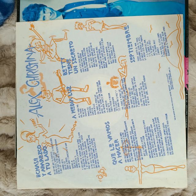 vinilo alex y cristina