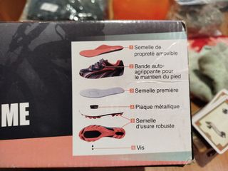 Zapatillas de ciclismo.
