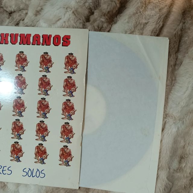 vinilo los inhumanos. 30 hombres solos
