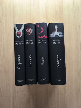 Saga Crepúsculo tapa dura