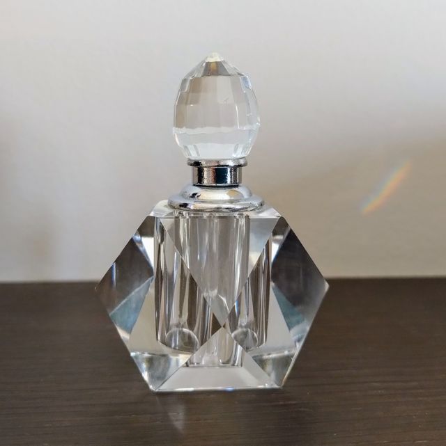 Bottiglia vintage per profumo in vetro