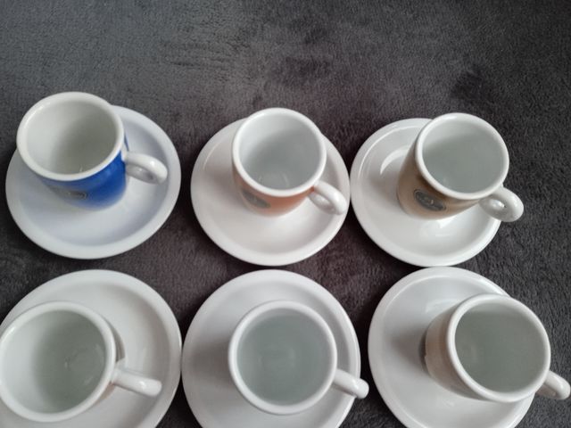 Juego de 6 tazas de café