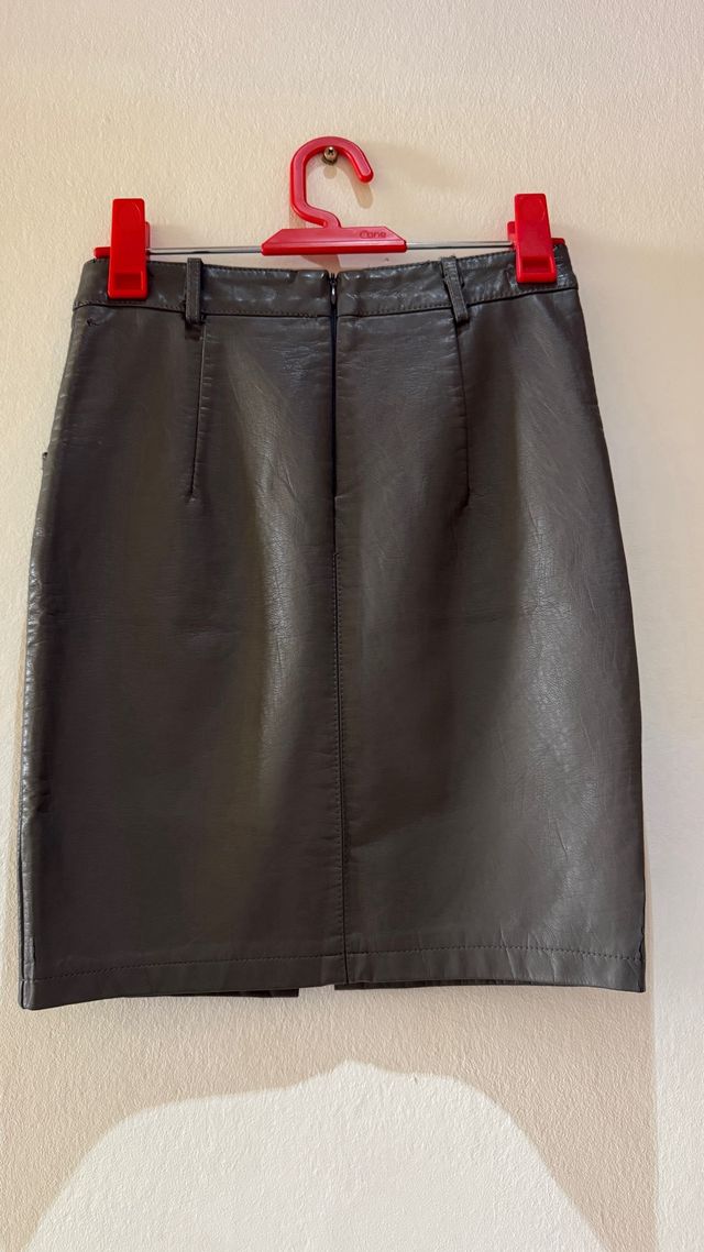 molly bracken falda de cuero