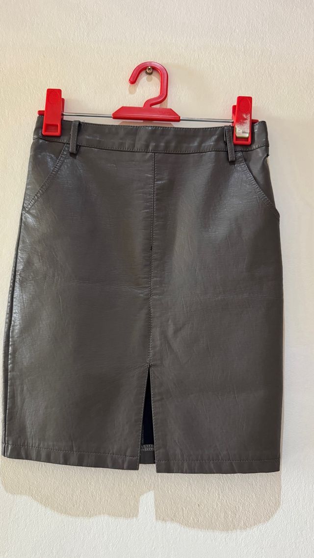 molly bracken falda de cuero