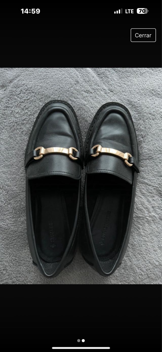 Mocasines negros