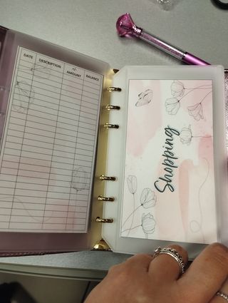 Budget planner A6