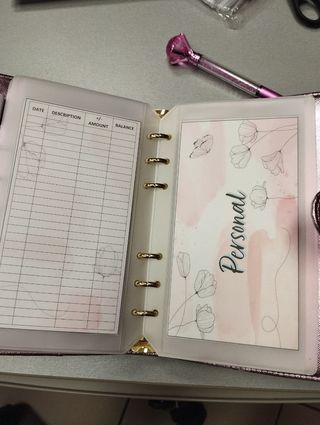 Budget planner A6