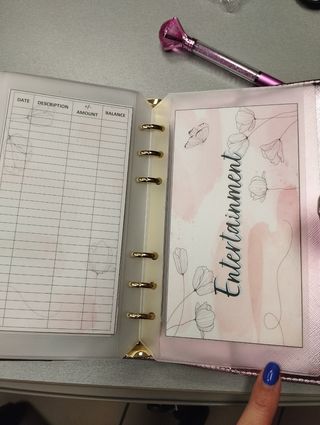 Budget planner A6