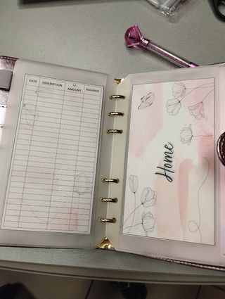 Budget planner A6