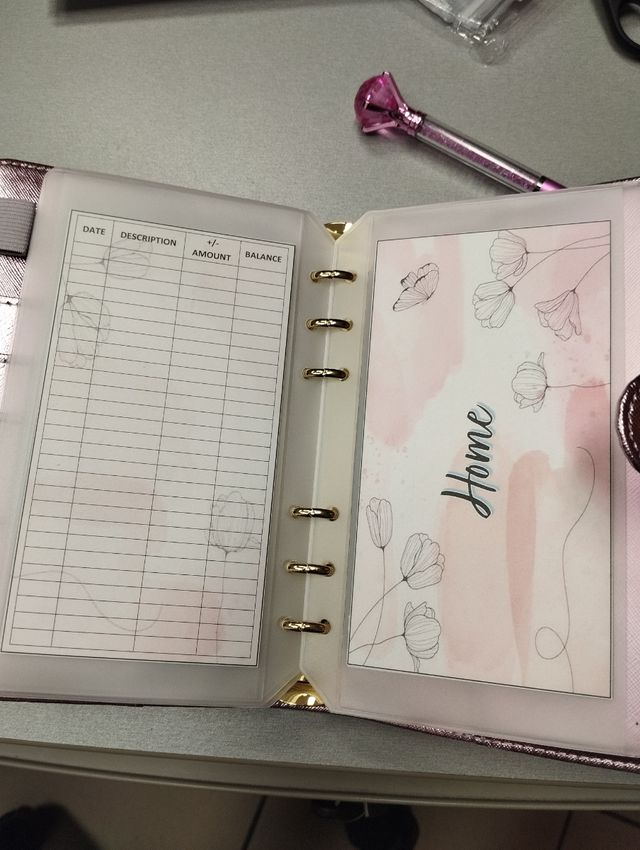 Budget planner A6